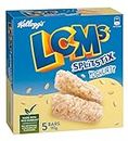 Kellogg's LCMs Split Stix Yoghurty Puffed Rice Snack Bars, 5 x 22g