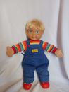 Vintage Playskool My Buddy Doll 1980'S Blonde Blue Eyes Without Hat BlueOveralls