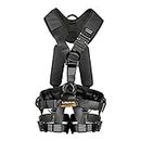 Fusion Climb Tac GT Tactical Full Body EVA Padded Heavy Duty Adjustable Zipline Harness 23kN S Black