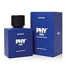 Phy Active Eau de Toilette (EDT) | A whiff of victory | Magnetism of Musk paired with exotic Vanilla | Perfect post a game or workout | Long lasting fragrance, Premium perfume for men, 100 ml