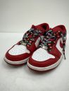 Nike Air Jordan/Low Cut /Red/Leather/553558-163