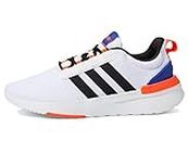 adidas Kids Racer TR21 Shoes White/Black/Lucid Blue 11K