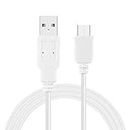 Crazy-Store 1m Charger Cable for Fuhu Nabi DreamTab DMTab Jr XD 2S Elev8 Tablet(White)