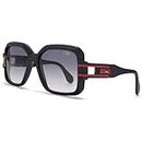 Cazal Legends 623 Sunglasses in Matte Black and Red