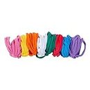 LOOM TREE Weaving Loom Loops Potholder Loops for Adults Children DIY Crafts Supplies 8 Colors 96Pcs | Kids Crafts | Craft Kits | |