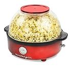 Nostalgia Retro Stirring Popcorn Machine 5.5 L Red