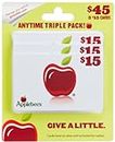Applebee's Gift Cards, Multipack of 3 - $15