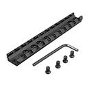 Higoo Low Profile Top Rail Picatinny/Weaver Scope Mount 11 Slots for Marlin Lever Action with Wrench