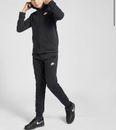 Nike Franchise Fleece Tracksuit Jacket & Pants Set Boys Kids Black XS 122-128cm