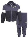Nike Little Boy's Tracksuit Jacket & Pants 2-Piece Set Gridiron Sz: 4 86F705