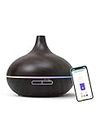 meross Smart WiFi Essential Oil Diffuser Works with Apple HomeKit, Alexa & Google Home, Ultrasonic Aromatherapy Diffuser & Mist Humidifier with Voice & APP Remote Control, Schedule & Timer, RGB Light
