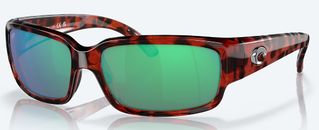 Gafas de sol Costa Caballito 10 Tortoise con espejo verde lente de vidrio 580