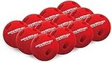 PowerNet PowerNet Crushers Limited Flight Training Baseballs 12 PK | Wiffle Style Batting Practice Ball for Pre-Game Warm Ups and Hitting Drills | Instant Batter Get Launch Angle and Hit Dire