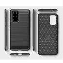 Shockproof Carbon Slim Case For Samsung Galaxy S23 S22 S21 S20 FE S8 S10 A10 A12