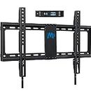 Mounting Dream Fixed TV Mount Low Profile for Most of 42-84 Inches TV Low Profile TV Wall Mount fits 16" 18" 24" Wood Studs up to VESA 600 x 400mm and 132 LBS, Ultra Slim and Space Saving MD2163-K