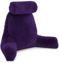 Husband Pillow - Purple Bed Rest with Arms for Sitting Up
