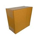 JIA INDUSTRIES 3Ply Corrugated Golden Box/Shipping Boxes/Packaging Boxes 8 X4 X 8 Inch, Pack Of 25 Boxes.