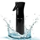 MEIPO Continuous Spray Bottle for Hair Reusable Beauty Spray Bottle Mist Sprayer For Clean Plant Styling Tools & Appliances (1Pcs Black 10oz)