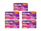 Allevia Allergy Tablets|Multipack 150 Tablets|Prescription Strength 120mg Fexofenadine|24hr Relief Acts Within 1 Hour|Non-drowsy in most people|Relieves Hayfever, Pet, Dust and Mould allergies