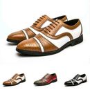 Zapatos de negocios para hombre formales noche retro 45-48 color mixto Oxford británico FA 