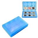 3DS Game Holder Card Case, 28-in-1 Game Holder Card Case Compatible with Nintendo New 3DS / New 3DS XL / 3DS / 3DS XL / DSi / DSi XL / DS / New 2DS /New 2DS XL / 2DS/ 2DS XL Catridge Storage Box Blue
