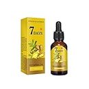 King of Ginger 7 Days Hair Growth, Ginger Oil for Hair Growth, Hair Growth Oil, Accelerate Hair Growth and Thick (1Pcs 40ML)