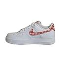 Nike Air Force 1 '07 Women's Shoes, White/Mystic Red, 9
