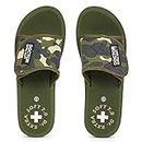 DOCTOR EXTRA SOFT Women's Camo Care Orthopaedic and Diabetic Adjustable Strap Super Comfort Dr Sliders Flipflops and House Slippers for Women€™s and Girl€™s Slides OR-D-54-OLIVE-9 UK