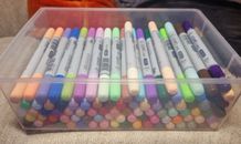 90 Copic Ciao Markers Alcohol Markers Set A and B plus Extra