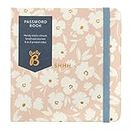 Busy B Password Book - A-Z Tabbed Notebook for Internet login Information - Pink
