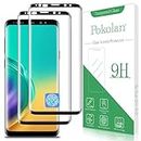 [2 Pack] Pokolan Screen Protector for Samsung Galaxy Note 8 Tempered Glass, [3D Curved Full Coverage], 9H Hardness, Bubble Free, Easy to Install
