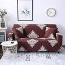 Fsogasilttlv Couch Covers Love Seat Cover Non-Slip 3 Seater,Stretch Sofa Cover Cotton Elastic Slipcovers, Sofa Towel Sectional Couch Cover L Shape for Living Room NN 190-230cm(1pcs)