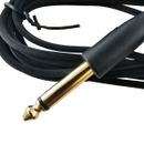 Cable de clip RCA negro para máquina de tatuaje cable grueso premium 1,8 M (6 pies) 1,8 M