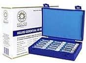 Helios Essential 18 Remedies - Homeopathic Remedy Kit Lactose Free European-Grade Remedies