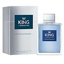 Antonio Banderas Perfumes - King of Seduction - Eau de Toilette Spray pour Homme, Parfum Masculin, Intense et Energétique avec Bergamote et Pomme - 200 ml