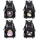 Violet Evergarden Rucksack Backpack School Bags Anime Men Women USB Laptop Bags