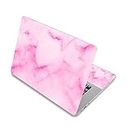 Laptop Stickers Decal,12 13 14 15 15.6 inches Netbook Laptop Skin Sticker Reusable Protector Cover Case for Toshiba Hp Samsung Dell Apple Acer Leonovo Sony Asus Laptop Notebook (Pink Marble 1)