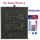New 100% Original Razer Mobile phone Battery For Razer Phone 2 RC30-0259 Battery 4000mAh phone