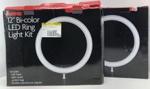 Sunpak - 12" Photo LED Ring Light Kit - BUNDLE OF 2
