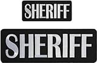 Sheriff Quality Patches - Armed Security Officer - Embroidery Patches for Jacket Hat Backpack - Patches for Women and Man - Tactical Accessory for Uniforms - Vest Patch for Plate Carrier