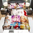 Mariah Carey Albums Quilt Duvet Cover Set Bedroom Decor Home Textiles Bedding