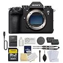 Sony Alpha 9 III Mirrorless Camera Bundled with Sony 128GB SF-M Tough Memory Card + Extra Battery + 6-Piece Cleaning Kit + Cleaning Cloth (6 Items)