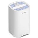 Rbioko Small Air Purifiers for Home, HEPA Air Purifiers for Small Room, Portable Mini Air Purifier for Bedroom, Desktop, Office, Quiet Air Cleaner for Smoke, Dust, Odor(White)