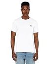 Calvin Klein Jeans Ck Essential Slim Tee, T-shirt Uomo, Bianco (Bright White), S