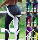 Leggings yoga donna push up pantaloni sportivi fitness palestra pantaloni da corsa stretch leggins nuovi