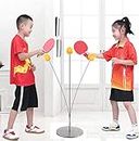 Chocozone Table Tennis Trainer Indoor Outdoor Adults Teenagers Kids Toy Sports Toys for 4 5 6 8 Years Old (Medium)