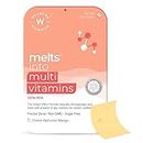 WELLBEING NUTRITION Melts Complete Plant Based Multivitamin with 100% RDA of Vitamin A, Vitamin B-Complex, Vitamin C, D3 + K2, Ashwagandha for Immunity, Heart, Energy (30 Oral Strips)