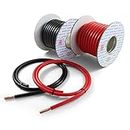 AUTOWIRING Automotive Hi-Flex 110 Amp 16mm² Battery/Starter/Inverter/Welding PVC Cable Wire (Black, 2 Metre)