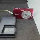 Sony Cyber-shot DSC-W180 10.1MP Digital Camera - Red Works - With Charger 