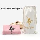 1PC Pink White Dance Bag Shoes Storage Pouch Ballet Organizer Handbag Bags Pouch